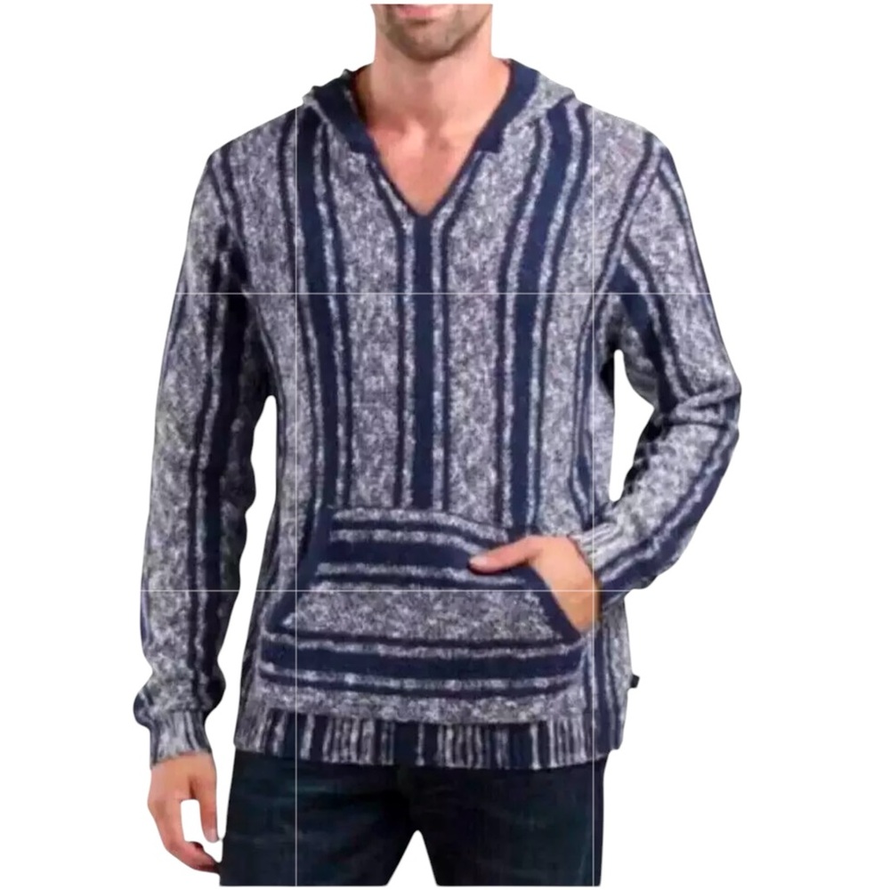 Lucky Brand Blanket/Baja Hooded Sweater NWT